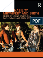 Lorna Davies, Rea Daellenbach, Mary Kensington - Sustainability, Midwifery and Birth - Routledge (2010)