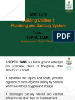 LECTURE 11 - Septic Tank PDF