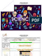 Planeación Pedagógica Science Sixth (20 Al 31 de Marzo)