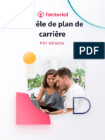 Plan de Carrière (Modèle) PDF