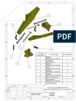 Vista Expllosionada - Brazo Retroexcavadora PDF