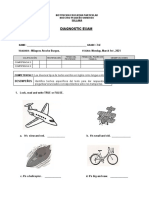 Diagnostic Exam 3er Grado