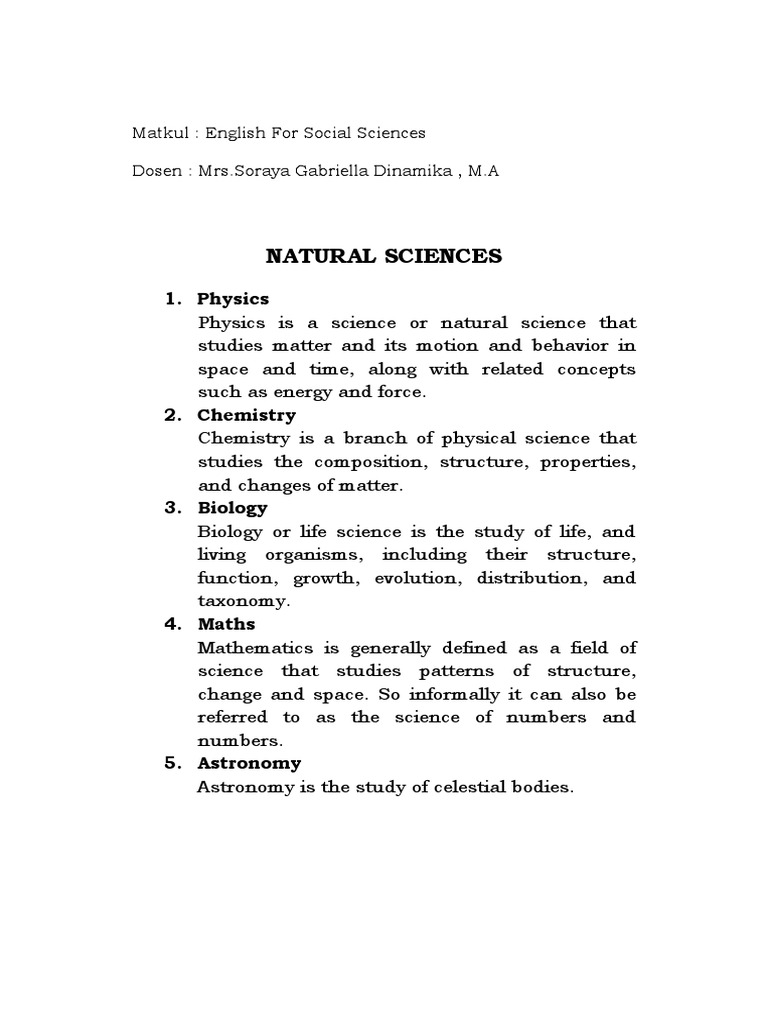 English For Social Sciences Pdf Science Social Sciences