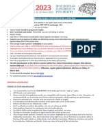 EPA 2023 - Eposter Preparation Guidelines PDF