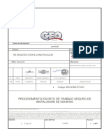 Geo-Hse-Pt-003 Instalación de Equipos PDF