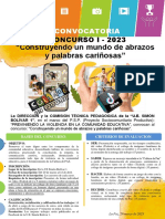 Convocatoria 1 Modificado - Comisión Tecnica Pedagógica 2023 PDF