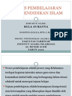 Proses Pembelajaran Ilmu Pendidikan Islam Bella