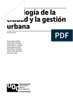 Psicología de La Ciudad y La Gestión Urbana