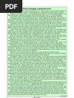 Como Conseguir a Graca Da Cura