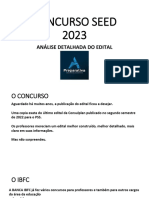 Análise dos principais temas abordados no edital do concurso SEED PR 2023