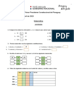 2.º Gdo - Matemática. RETROALIMENTACIÓN PDF