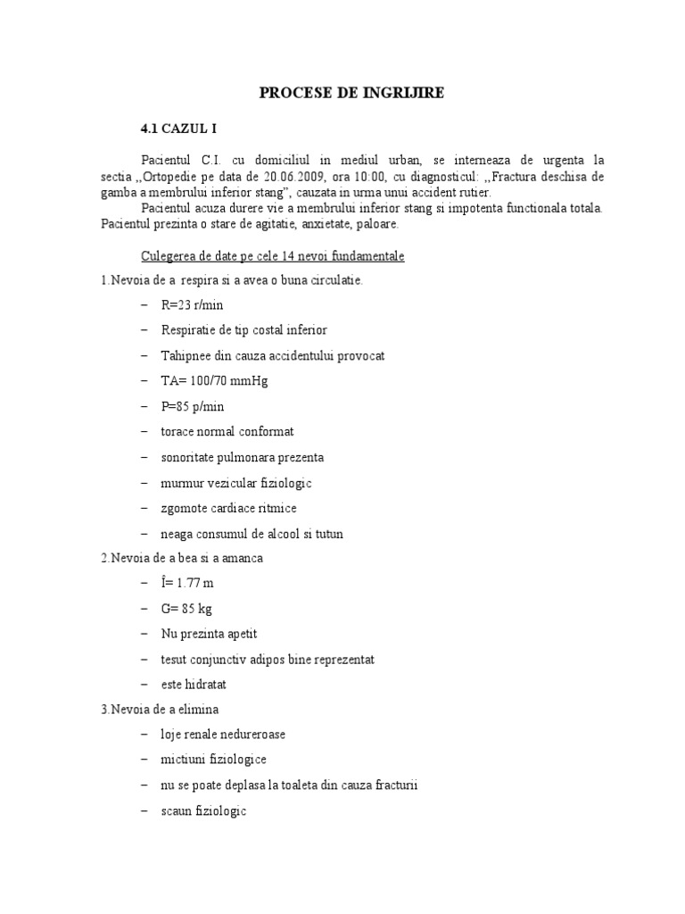 Fractura de Gamba | PDF