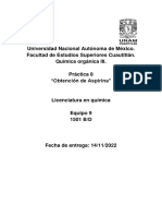 Previo 8. Obtención de Aspirina PDF