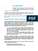 Pencemaran Lingkungan Yang Sehat PDF