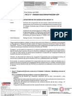 MEMORANDO MULTIPLE-000354-2022-UOP-aprobacion de Programacion Menu y Tablas PDF