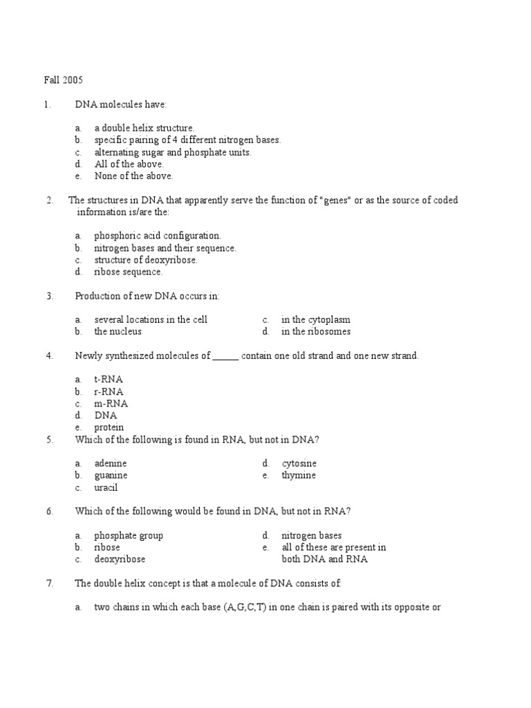 Biology 111 Exam 2 Quizlet