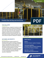 Flexible Pipe Sorting and Palletizing Case Study PDF