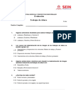 Evaluacion Trabajos en Alturas