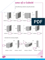 Interactive PDF Y6 White Rose Maths Spring Block 5 Measurement Volume of A Cuboid T M 33921 1 - Ver - 1 PDF