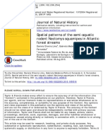 Spatial Patterns of The Semi-Aquatic Rodent Nectom PDF