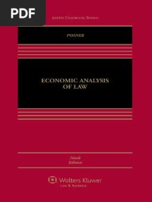POSNER, Richard - Economic Analysis of Law, Ninth Edition PDF