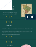 A Descriminalização Do Aborto Nos Países Da América Do Sul PDF