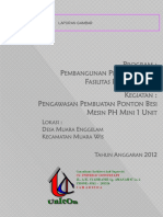 Laporan Gambar Pengawasan Ponton Mini PDF