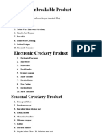 Product list Crockery.docx