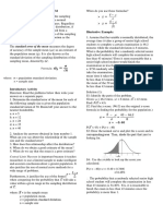 Central Limit Theorem PDF