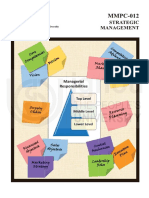 MMPC-012 Strategic Management PDF