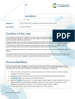 Programme Executive India PDF