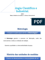 Aula 1 - História Da Unidade de Medida PDF