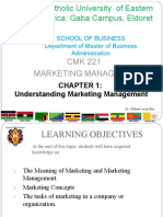 Understanding Marketing Management