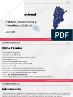 Espacios Políticos Estado y Burocracia PDF