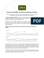 Encuesta SEA CREA El Impacto Del Desastre Climático PDF