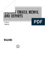 CMM125 Writing Emails, Memos, and Reports PDF