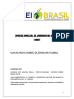 Guia de Preenchimento de Sumula de Voleibol 2018 Concluido 18 Nov PDF