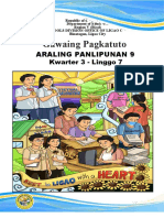 Gawaing Pagkatuto: Araling Panlipunan 9