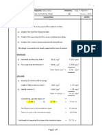 Structural Steel Supporting Frame - Calculation PDF