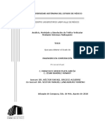 Analisis Modelado Y Simulacion de Trafico Vehicular Mediante Sistemas Multiagente PDF