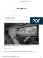 O Fardo de Lula - 25-08-2021 - Opinião - Folha