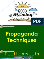 Propaganda Techniques 2 PDF