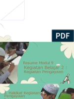 Resume Modul 9 KB 2 Strategi Pembelajaran