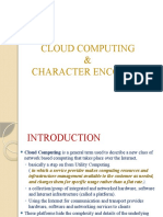CLOUD COMPUTING and Character Encoding