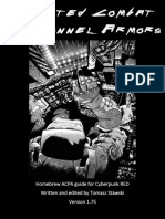 Assisted Combat Personnel Armor - Homebrew ACPA Guide For Cyberpunk RED 1.75