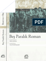 12 Bertolt Brecht Beş Paralık Roman İletişim Yayınları PDF