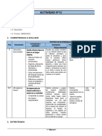 1° Grado - Actividad Del Dia 29 de Marzo