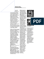 Evaluarea IRM in Patologia Cerebala
