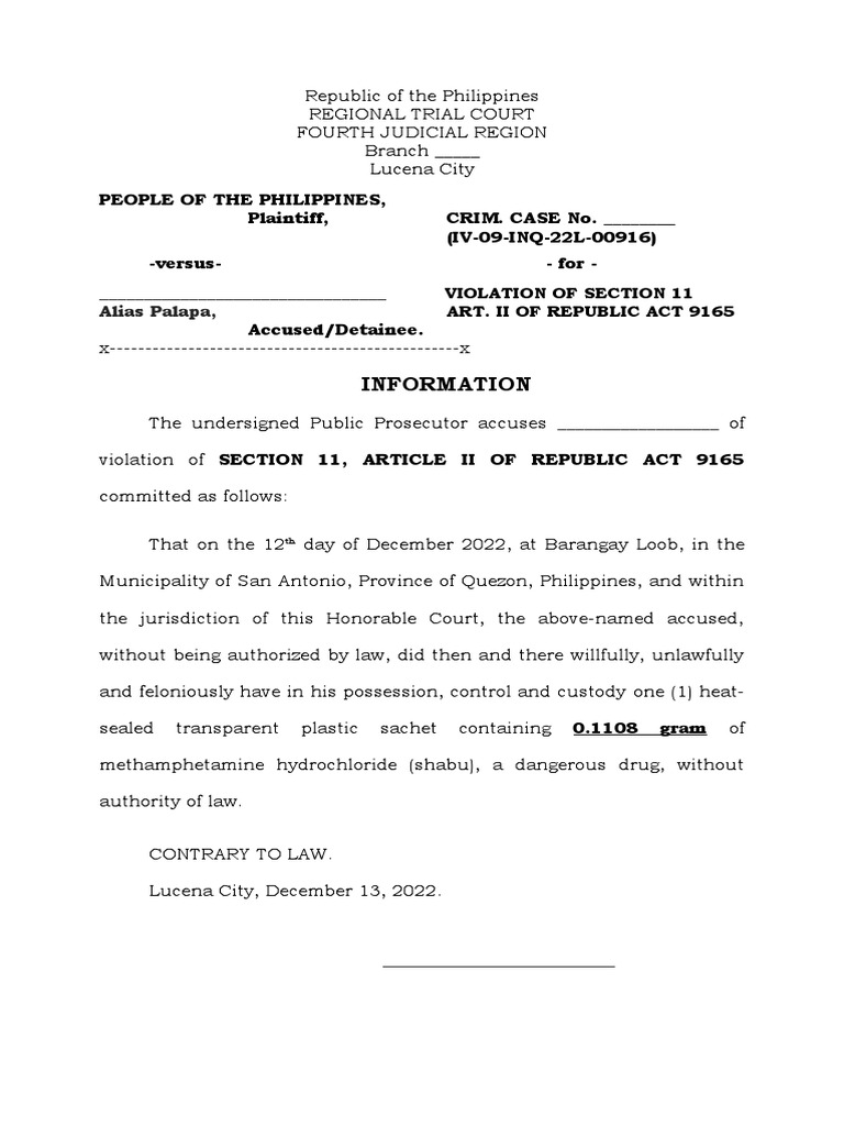 sec-11-ra-9165-information-download-free-pdf-prosecutor-government