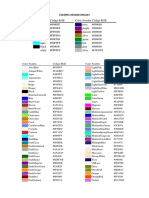 Colores Hexadecimales PDF